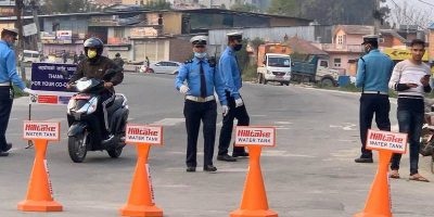 मापसे र ट्राफिक नियम उल्लङ्घन गर्ने विरुद्ध कडा कदम, १०१ चालक समातिए